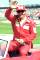 Gerhard Berger bei der Fahrerparade..GP von Deutschland Hockenheim 8/1995.
