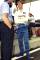 David Coulthard im Gespräch..Formel 1, F1, Großer Preis von Deutschland Hockenheim 8/1995.