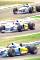 Michael Schumacher mit seinem Benetton B195 Renault RS7 3.0 V10 auf der Siegerrunde.