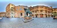 360 Grad Kugelpanorama Altes Schloss Stuttgart Rundumsicht..