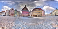 360 Esslingen am Neckar Rathaus Stadtmitte Kugelpanorama Rundumsicht.